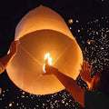 10-Pack: Biodegradable Paper Sky Lanterns by DailySale
