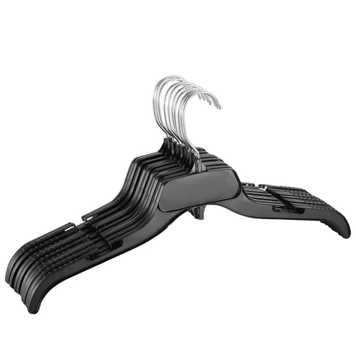10-Pack: Clothes Hanger Non-Slip Notched Space-Saving by DailySale