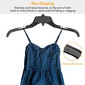 10-Pack: Clothes Hanger Non-Slip Notched Space-Saving by DailySale