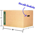 10-Pack: Medium Moving Boxes with Handles (Refurbished) by DailySale