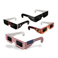 10-Pack: Solar Eclipse Glasses - ISO and CE Safety Certified by DailySale