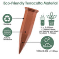 10-Pack: Spikes Teracotta Plant Watering Device by DailySale