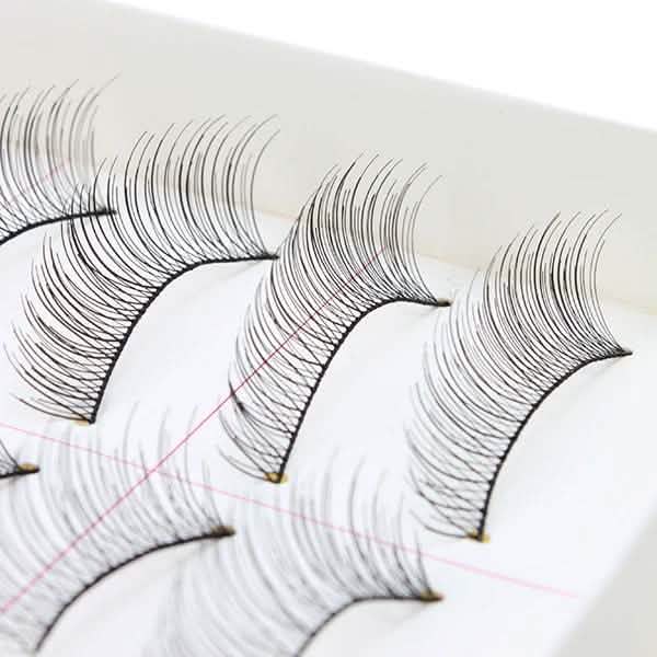 10-Pairs: Makeup Handmade Natural Fashion Long False Eyelashes by DailySale