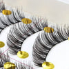 10-Pairs: Makeup Handmade Natural Fashion Long False Eyelashes