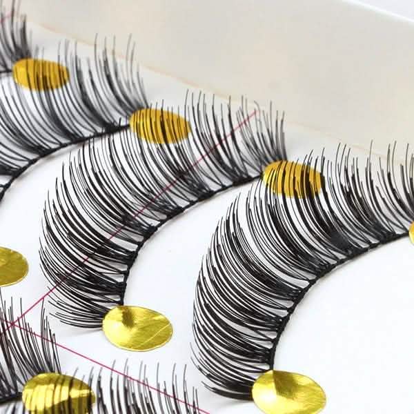 10-Pairs: Makeup Handmade Natural Fashion Long False Eyelashes by DailySale