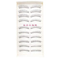 10-Pairs: Makeup Handmade Natural Fashion Long False Eyelashes by DailySale