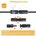 10-Pairs: Solar Panel Connectors by DailySale