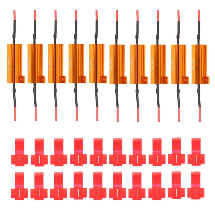 10-Piece: 50W 6Ohm Load Resistor by DailySale