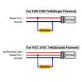 10-Piece: 50W 6Ohm Load Resistor by DailySale