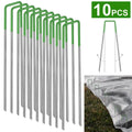 10-Piece: 6-Inch U-Type Garden Landscape Rust Resistance Turf Staples by DailySale