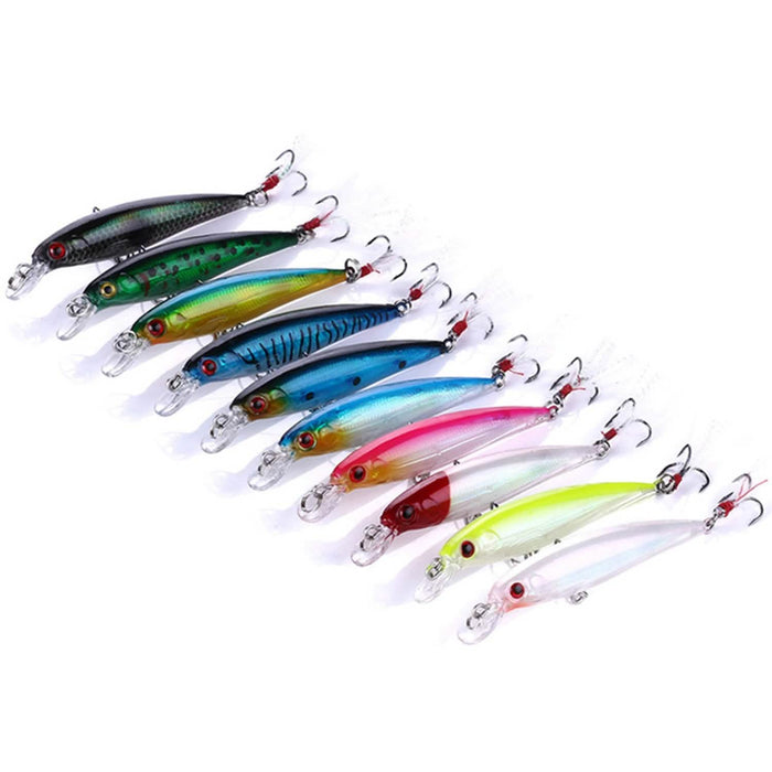 10-Piece: Fishing Lures Kit by DailySale
