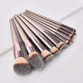 10-Piece: Glow Makeup Brushes by DailySale