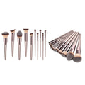 10-Piece: Glow Makeup Brushes by DailySale