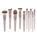 10-Piece: Glow Makeup Brushes by DailySale