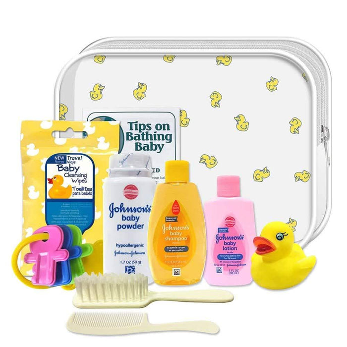 10-Piece: Johnson Newborn Bath Time Kit by DailySale