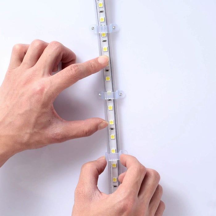 10-Piece: LED Strip Light Clips by DailySale