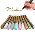 10-Piece: Metallic Paint Marker Pen Permanent by DailySale