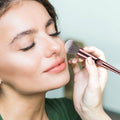 10-Piece: Metallic Premium Cosmetic Makeup Brushes Set by DailySale