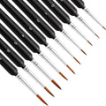 10-Piece: Miniature Detail Paint Brush Set by DailySale