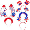 10-Piece: Patriotic Head Boppers Headband by DailySale