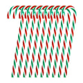 10-Piece: Plastic Candy Cane Ornaments by DailySale