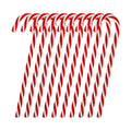 10-Piece: Plastic Candy Cane Ornaments by DailySale
