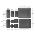 10-Piece: Plastic Woven Storage Basket Set-Nested by DailySale