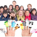 10-Piece Set: Cute Finger Puppets Baby Mini Plush Toys by DailySale