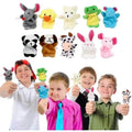 10-Piece Set: Cute Finger Puppets Baby Mini Plush Toys by DailySale