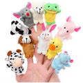 10-Piece Set: Cute Finger Puppets Baby Mini Plush Toys by DailySale