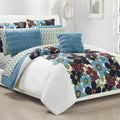 10-Piece Set: Queen Oversized Floral Comforter Set by DailySale