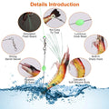 10-Piece: Silicon Shrimp Bait Set by DailySale