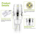 10-Piece: Xenon White Wedge Base LED Bulbs by DailySale
