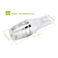 10-Piece: Xenon White Wedge Base LED Bulbs by DailySale