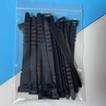 10-Pieces: 4.5 Inch Reusable Wire Ties Cord Organizer Straps Elastic Silicone Cord Organizer by DailySale