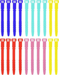 10-Pieces: 4.5 Inch Reusable Wire Ties Cord Organizer Straps Elastic Silicone Cord Organizer by DailySale