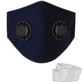 10-Pieces: Double Breathing Valve PM 2.5 Mask Respirator by DailySale