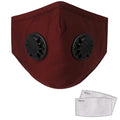 10-Pieces: Double Breathing Valve PM 2.5 Mask Respirator by DailySale