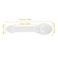 10-Pieces: Kids Safety Locks with 5 Furniture Corner Protectors by DailySale