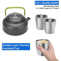 10-Pieces: ODOLAND Camping Cookware Mess Kit by DailySale