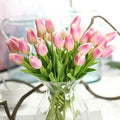 10-Pieces: PU Modern Style Bouquet Tabletop Flower Bouquet by DailySale