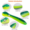 10-Pieces: Realistic Bass Loach Swimming Lure by DailySale