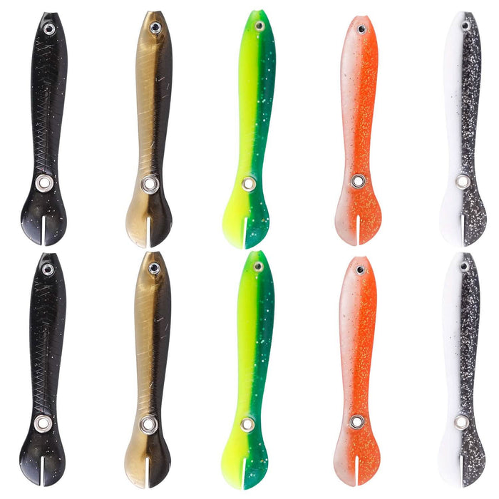 10-Pieces: Realistic Bass Loach Swimming Lure by DailySale