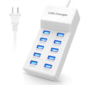 10-Ports 50W USB Wall Fast Charging Power Adapter by DailySale