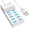 10-Ports 50W USB Wall Fast Charging Power Adapter by DailySale