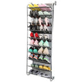 10-Tier Over the Door Shoe Rack Organizer Holder Hanging Storage Shelf by DailySale