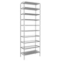 10-Tier Shoe Rack Shelves 27 Pairs Shoes Organizer by DailySale