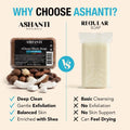 100% African Black Soap - Argan by AshantiNaturals