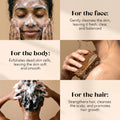 100% African Black Soap - Fragrance Free by AshantiNaturals