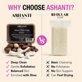 100% African Black Soap - Lavender by AshantiNaturals